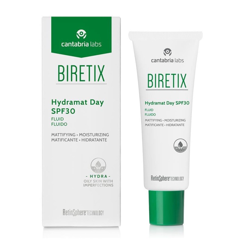 Biretix Hydramat fluidas SPF30, 50 ml