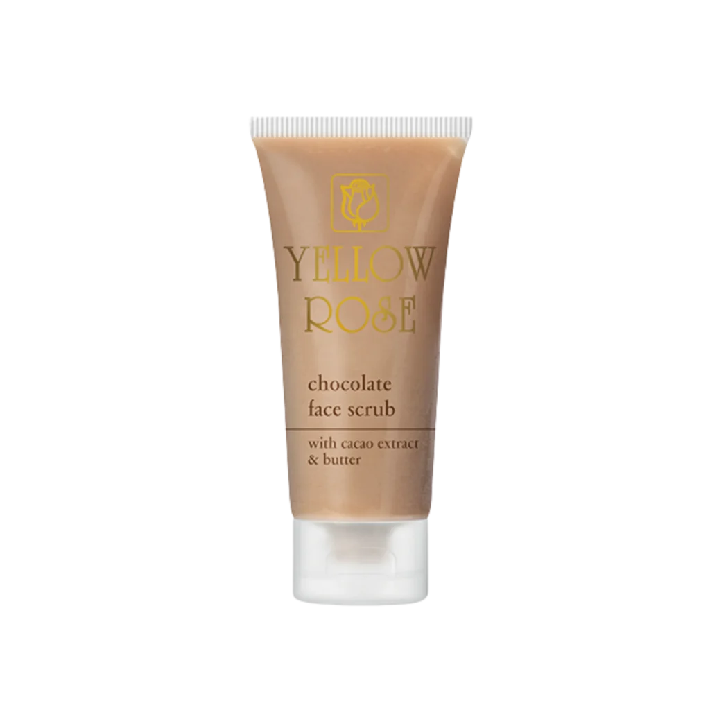 Yellow Rose veido šveitiklis su šokoladu, 50 ml
