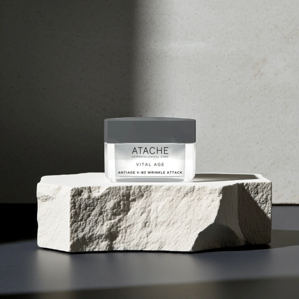 Atache Vital Age Antiage Wrinkle Attack atstatomasis priešraukšlinis kremas, 50 ml